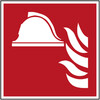 ISO Safety Sign - Collection of fire-fighting equipment